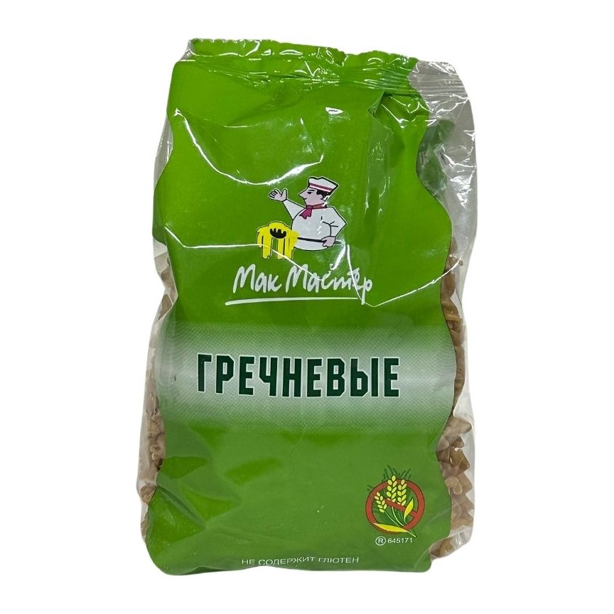 Мак Мастер Гречневые макароны рожок и спираль безглютеновые 300гр