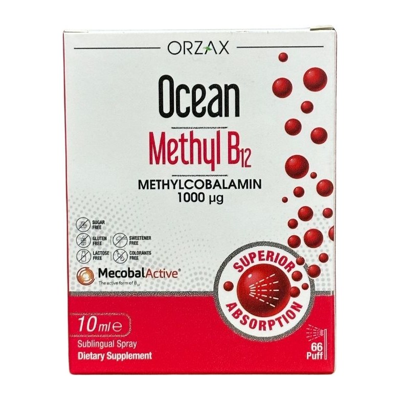 1 Orzax Methyl B12 Sprey 10мл