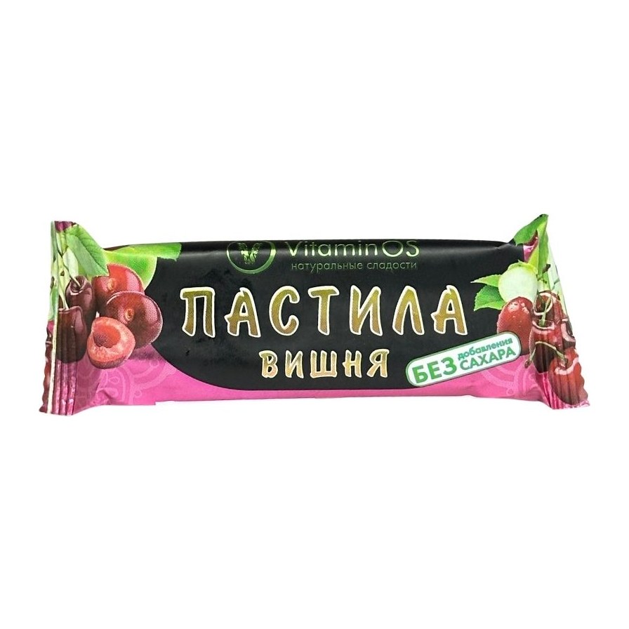 Батончик пастила Вишня 40 гр 24 шт