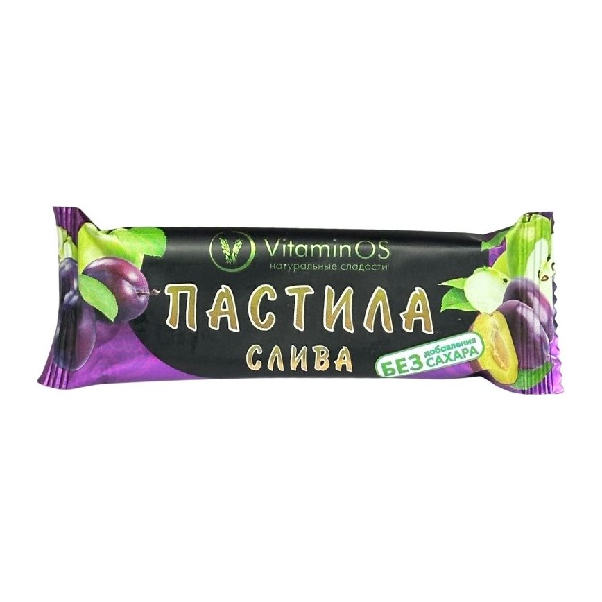 Батончик пастила Слива 24шт