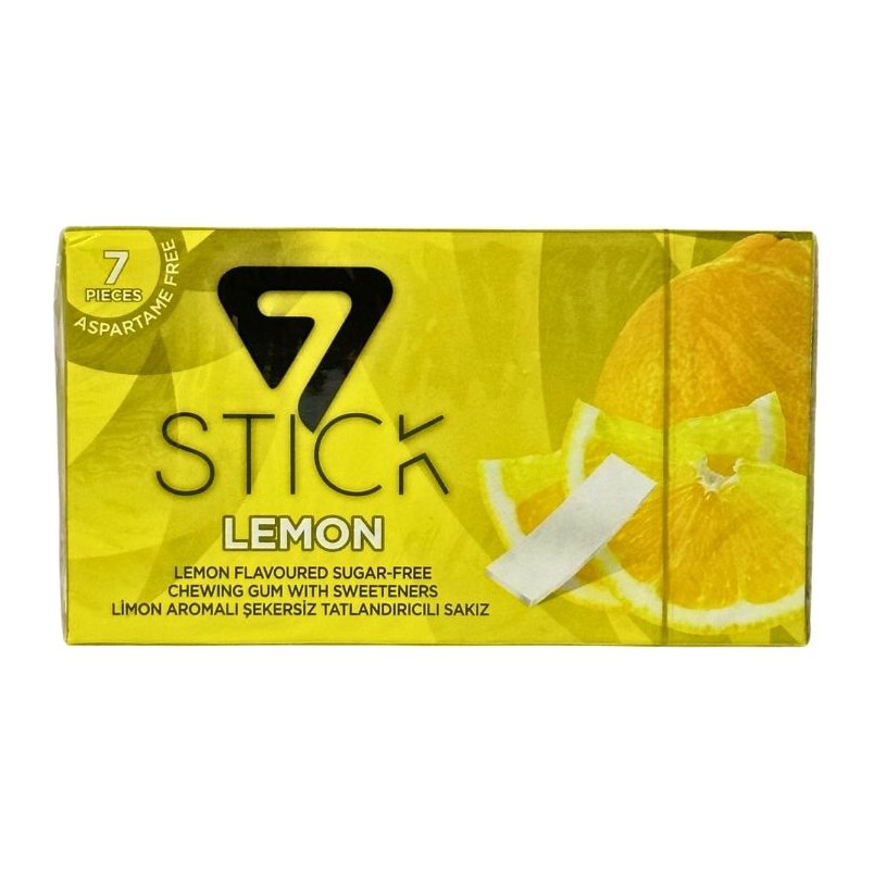 Жевательная резинка 7 STICK LEMON 14,5гр 24шт