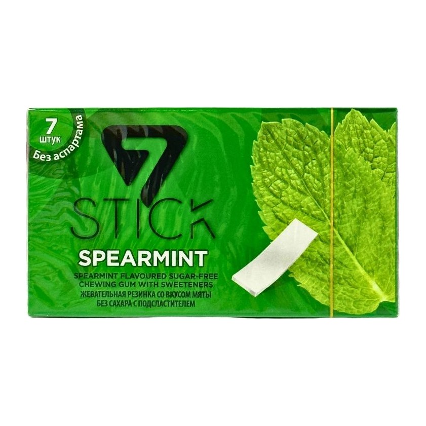 Жевательная резинка 7 STICK SPEARMINT 14,5гр 24шт