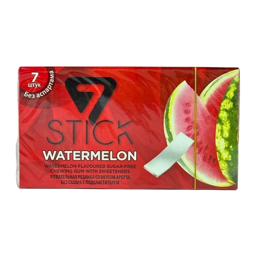 Жевательная резинка 7 STICK WATERMELON 14,5гр 24шт