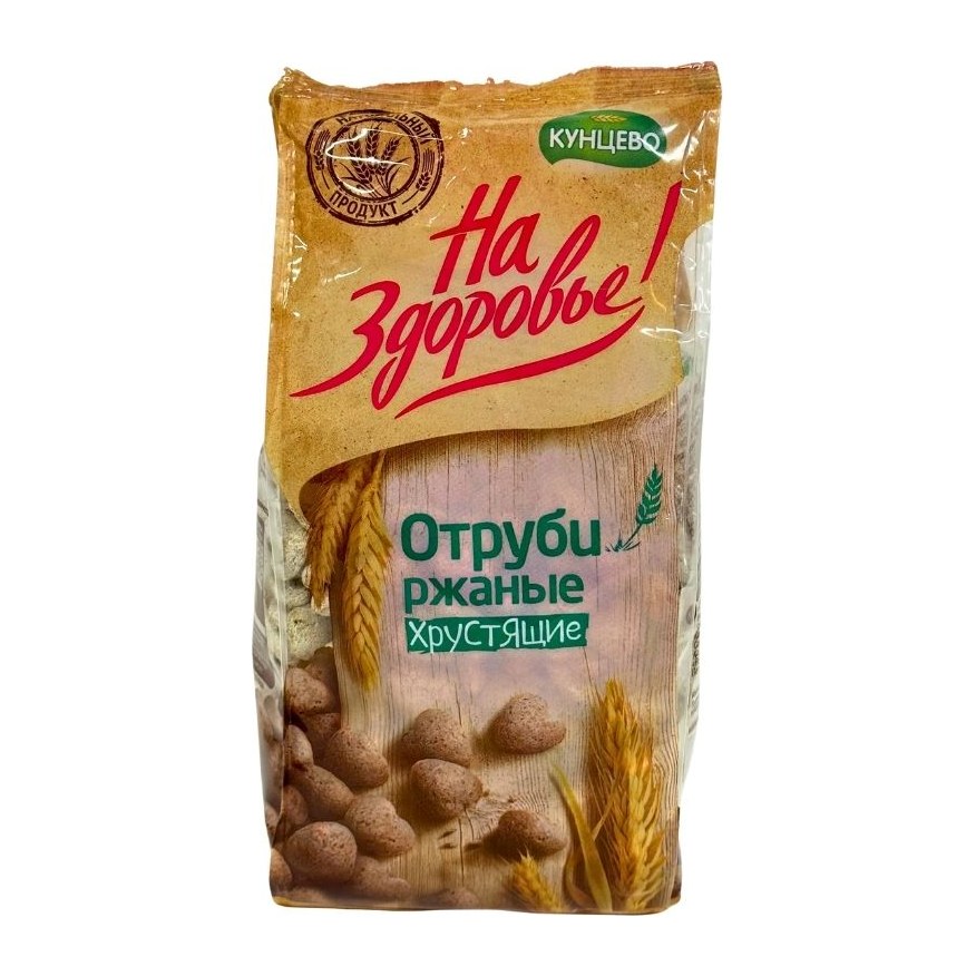 20% На здоровье Отруби ржаные 175гр