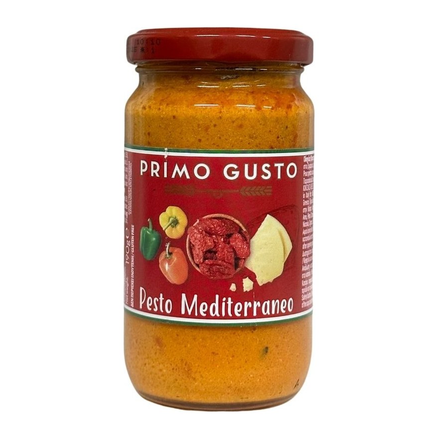 Соус песто средиземноморский Primo Gusto 190 гр