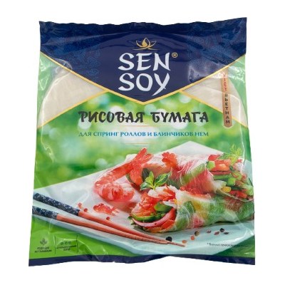 Sen soy Рисовая бумага 100гр