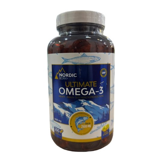 NordicBork Omega 3 200кап ultimate