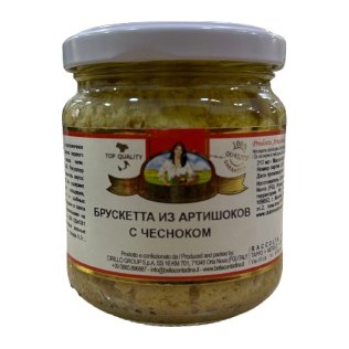Брускетта из артишоков с чесноком 190гр