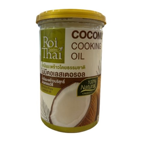 100 % Натуральное кокосовое масло ROI THAI 600 мл