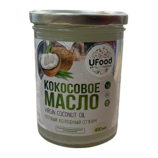 Ufood Кокосовое масло AFI Extra Virgin банка 400мл