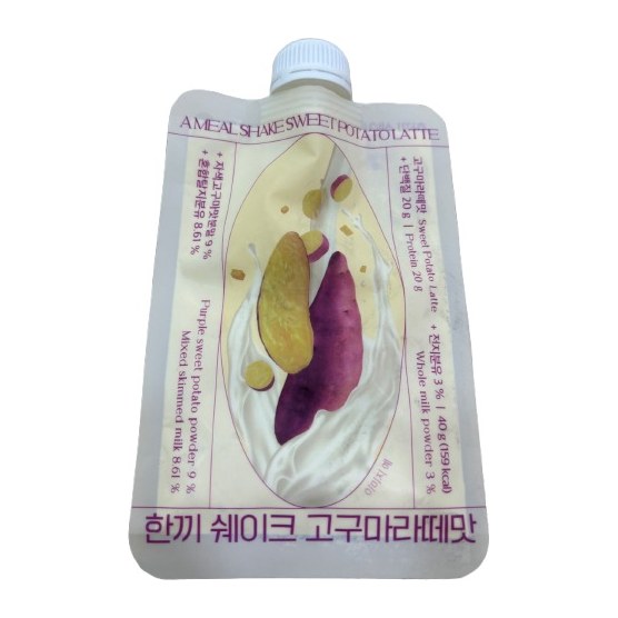 Meal Shake со вкусом латте из сладкого картофеля (порошок), 40гр