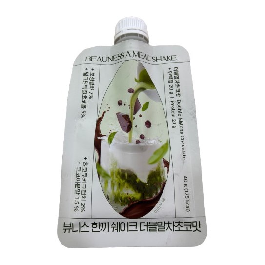 Meal Shake со вкусом матча и шоколада (порошок), 40гр