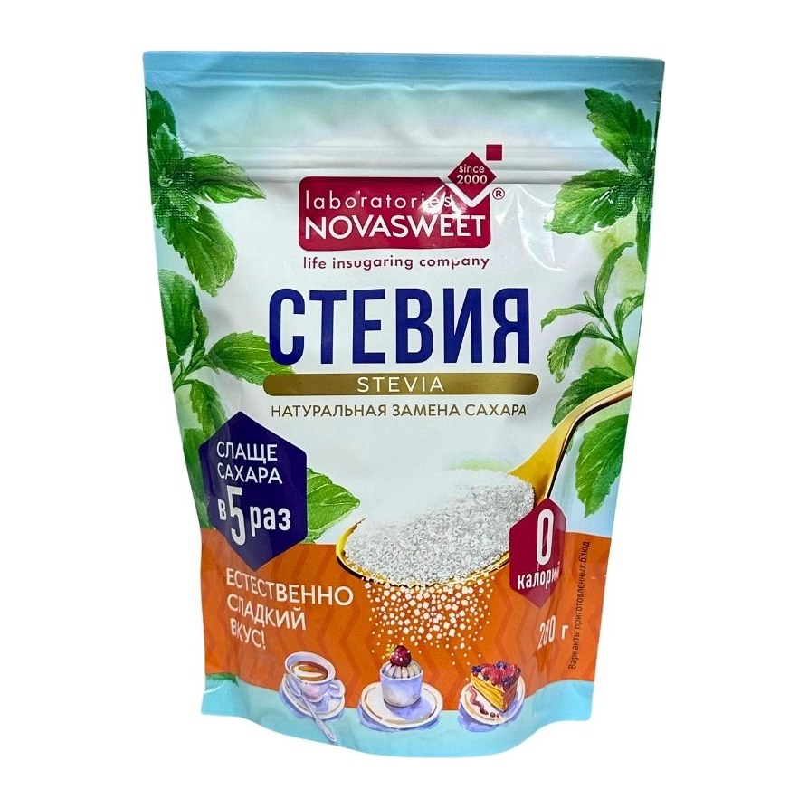 Novasweet КПД Столовый подсластитель Стевия 5х 200гр