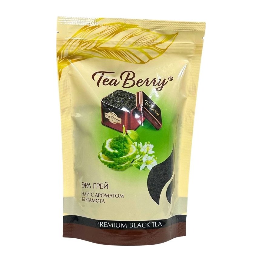 TeaBerry Чай Эрл грей чай черный 170 гр дойпак