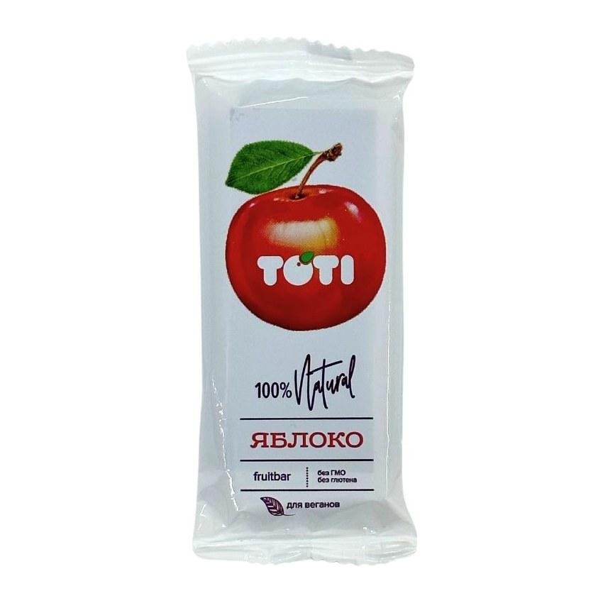 20% Toti Пастильный батончик (яблоко) 40гр 20шт