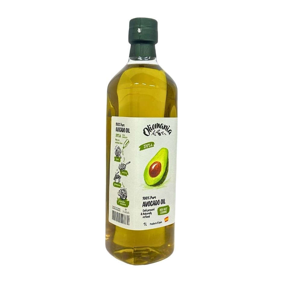 Масло авокадо раф. 100% Oliomania пласт бут 1000 мл