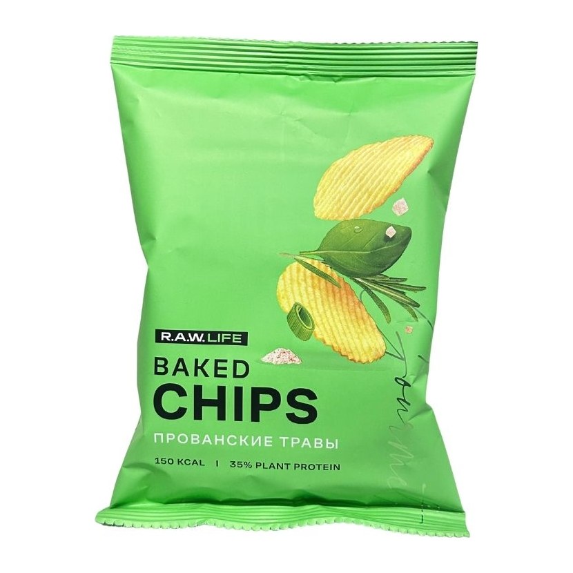Рау лайф Baked Chips Прованские травы 35гр 6шт