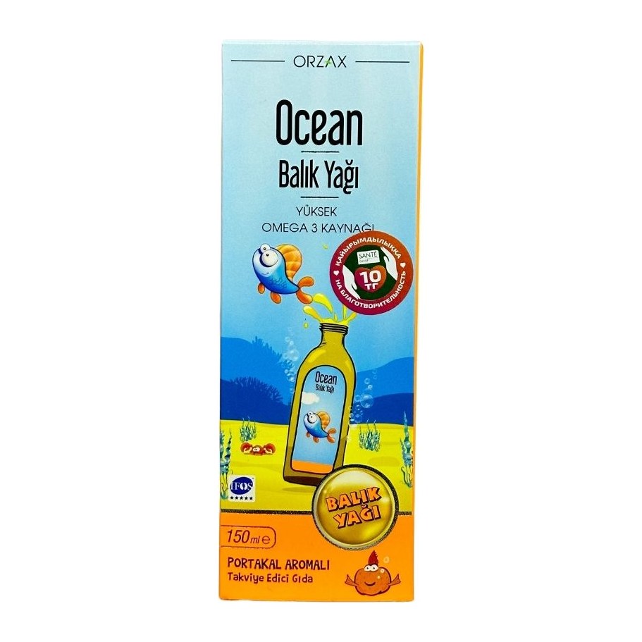 1 Orzax Ocean Balik Yagi Омега-3 150мл