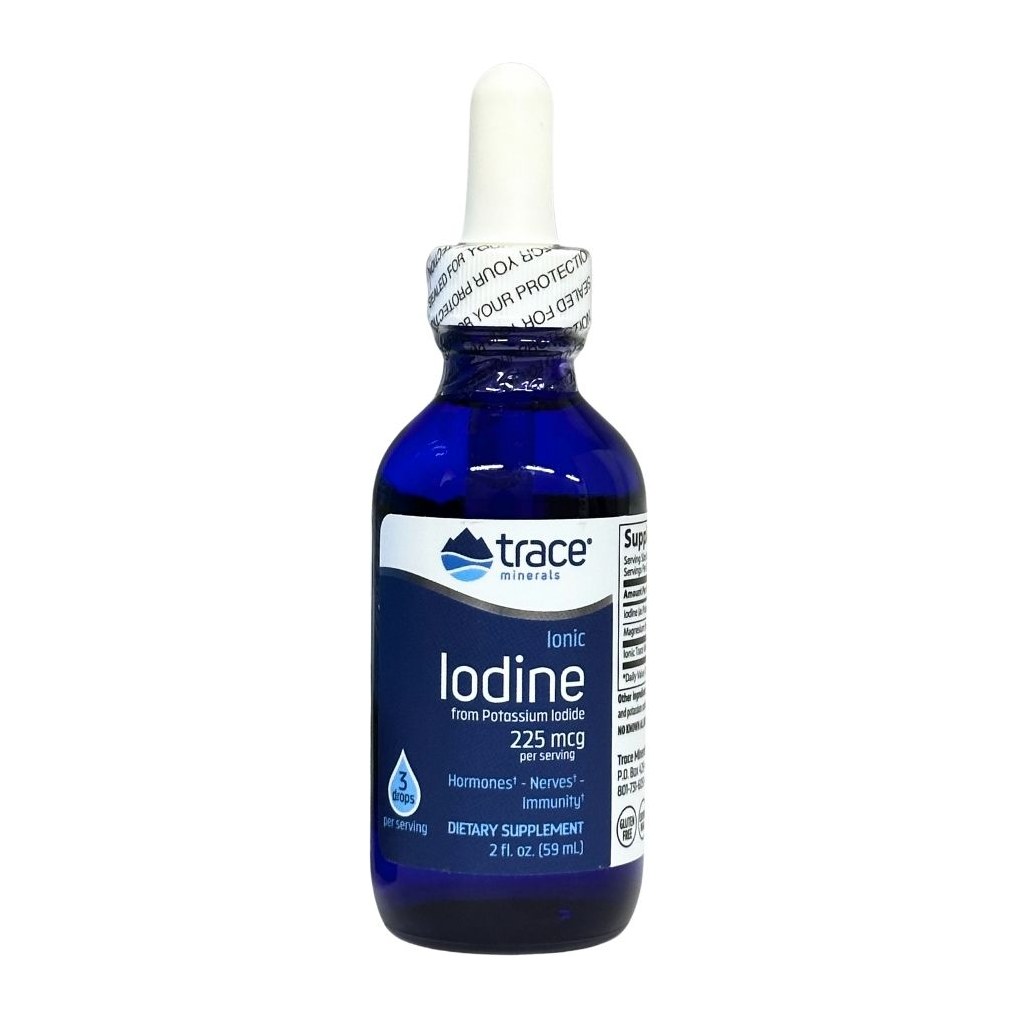 Trace minerals ionic iodine 225mcg, 59ml 12шт
