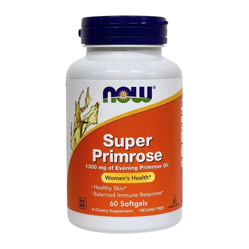 Now Super Primrose 1300mcg 60softgels
