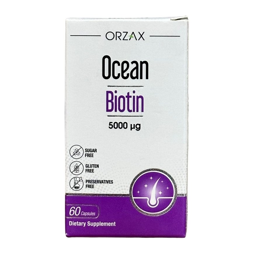 1 Orzax Ocean biotin 60таб 200гр