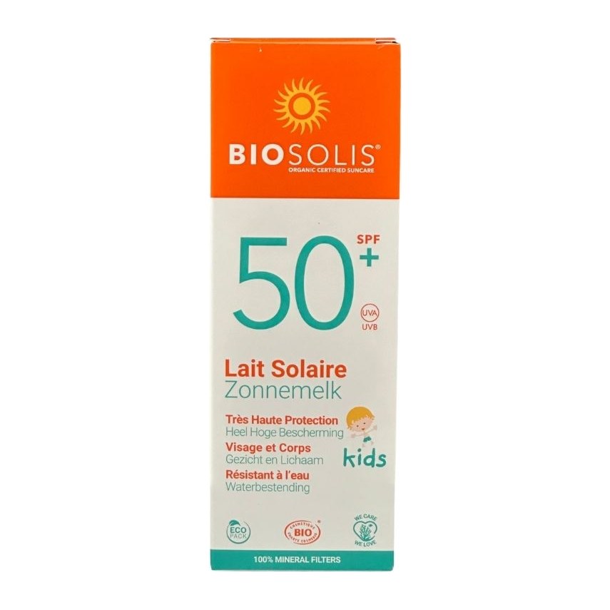 Biosolis Детское солнцезащитное молочко для лица и тела SPF50+ 100мл