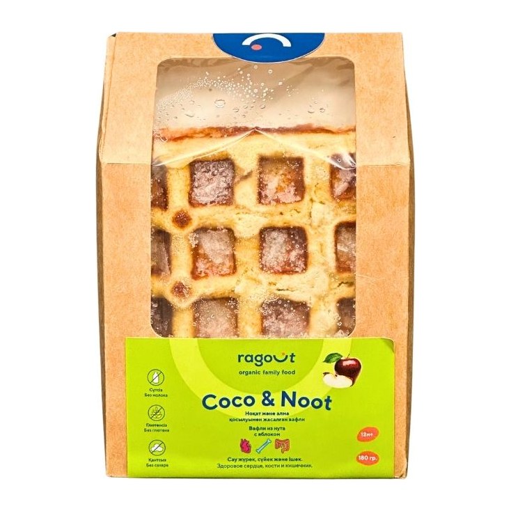17% Ragout Вафли из нута с яблоком 180гр