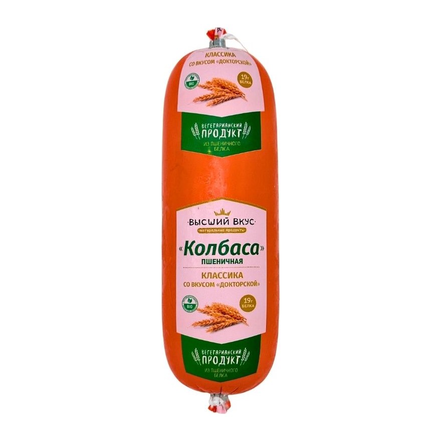 Колбаса пшеничная Классика со вкусом докторской 300 гр