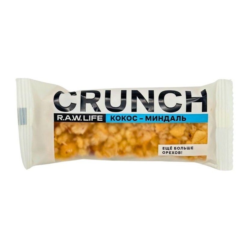 Рау лайф Ореховый батончик CRUNCH Choco Кокос-миндаль