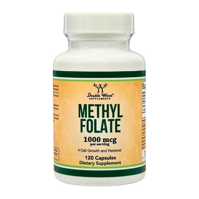 Double Wood Methyl folate 1000mg 120cap