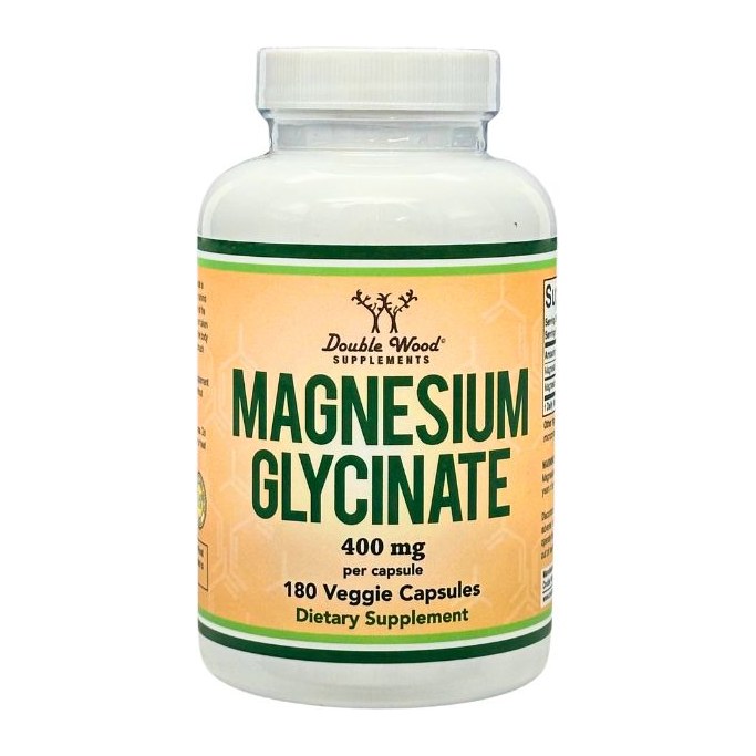 Double Wood Magnesium Glycinate 400mg 180cap