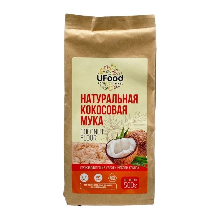 Ufood Кокосовая мука AFI 500гр