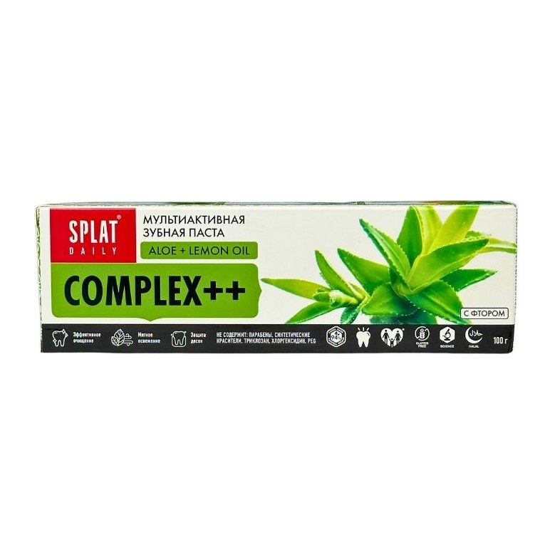 Splat Daily Complex++ Зубная паста 100гр