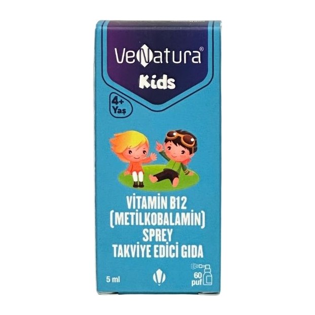 10% Венатура Kids B12 Methyl Colabamin sprey 300mcg