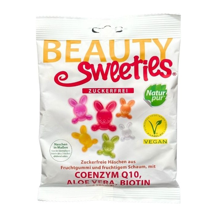 Beauty sweeties Зайчики фруктовый мармелад без сахара 125гр
