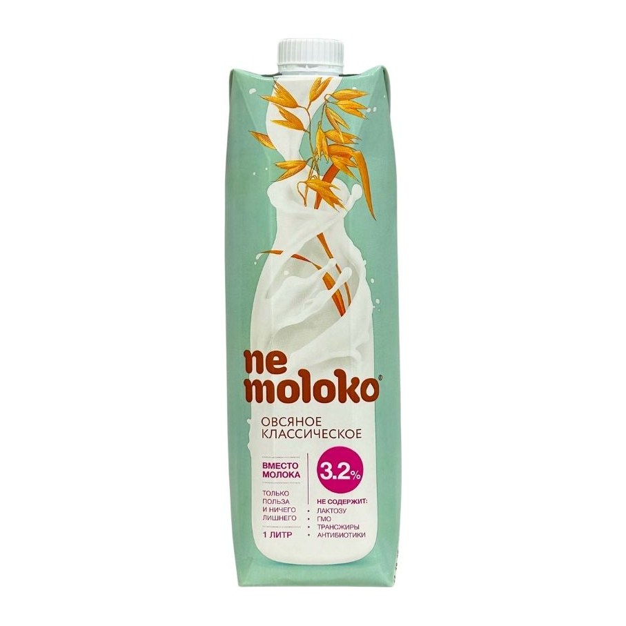 Nemoloko Напиток Овсяный классический 1литр