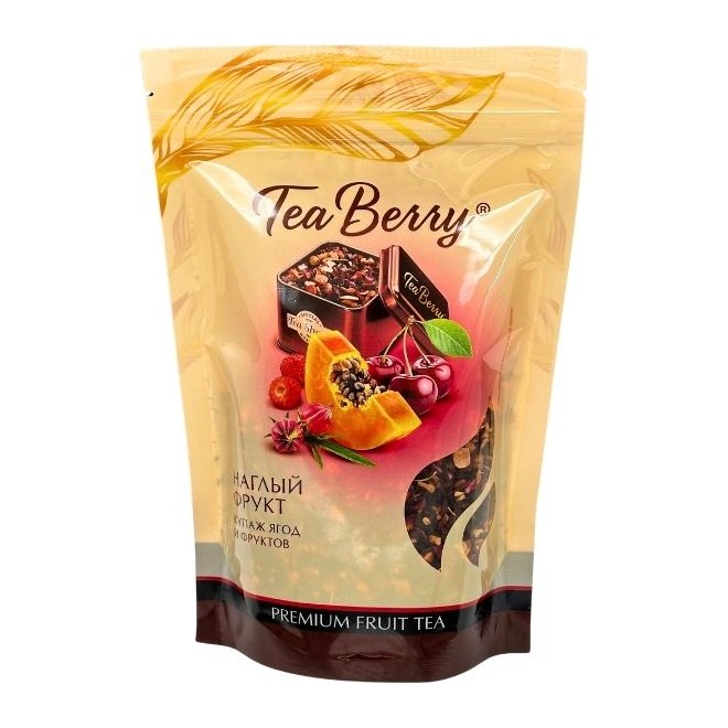 TeaBerry Наглый фрукт напиток чайный 200 гр дойпак