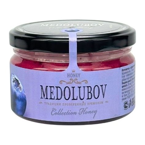 Медовое суфле с черникой 250 гр