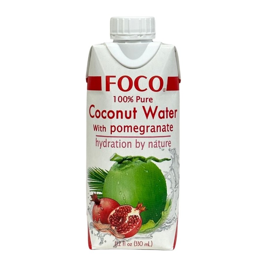 Foco Кокосовая вода с соком граната 330мл 12шт