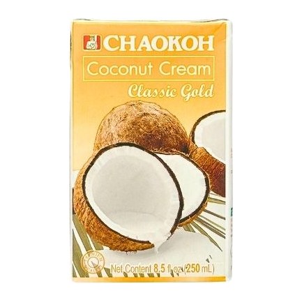 Кокосовые сливки CHAOKON CLASSIC GOLD 20-22 % жир 250 мл тетра пак