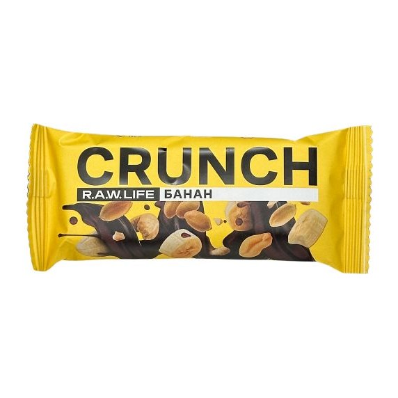 Рау лайф Ореховый батончик CRUNCH Choco Банан