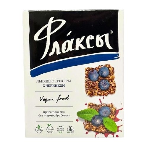 Флаксы с черникой 120гр