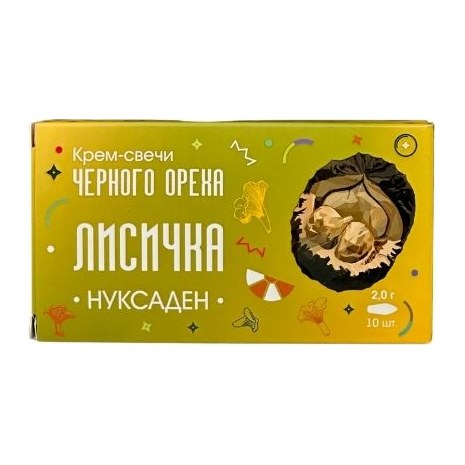 Крем-свечи Нуксаден Лисичка №10 Фитэко 300 гр