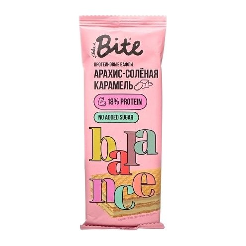 Bitey Вафли Арахис-соленая карамель 35гр 20шт