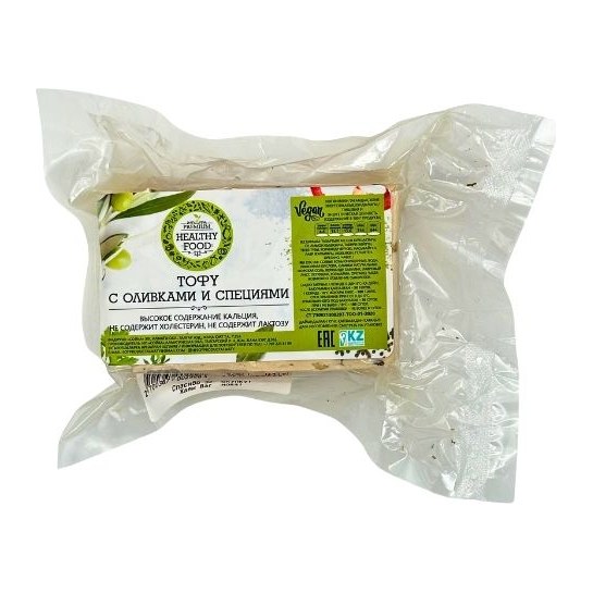 20% Healthy food Тофу с оливками и специями