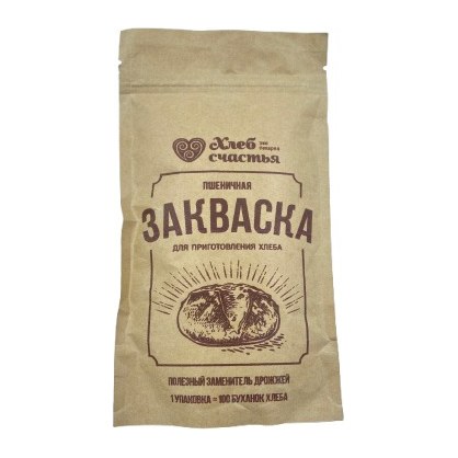 Хлеб счастья Закваска пшеничная 100 гр