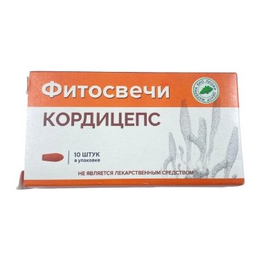 Фитосвечи Кордицепс 10 шт