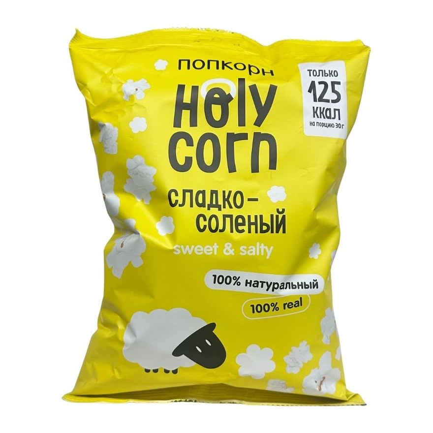 Кукуруза воздушная попкорн Сладко-соленая 80 гр 10 шт
