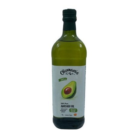Масло авокадо раф. 100% Oliomania стекло 1000 мл