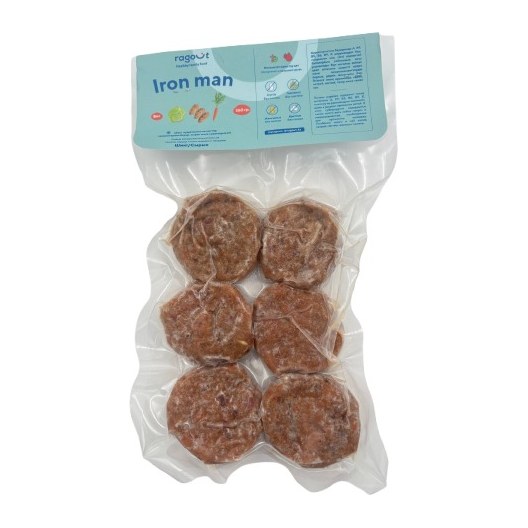 17% Ragout Котлеты из печени индейка с овощами